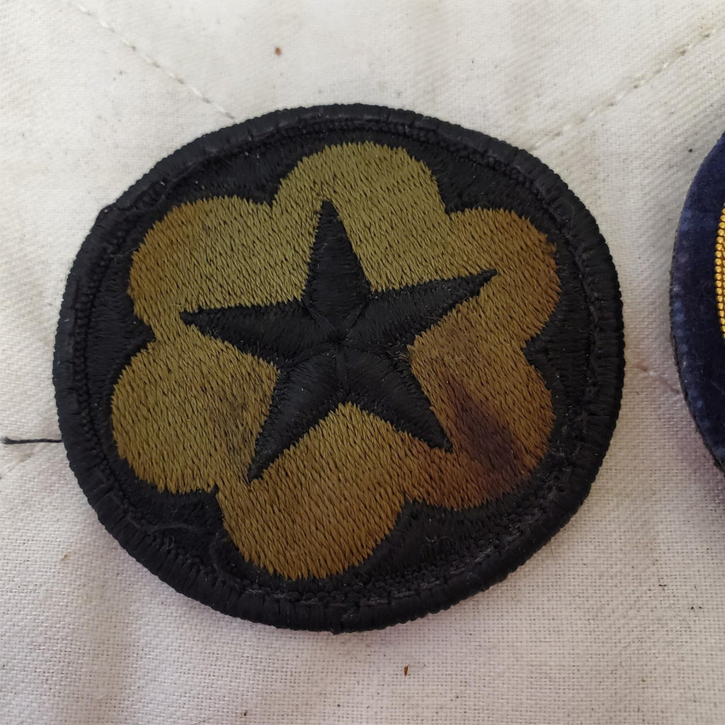 Lot of 3 Vintage US Army Military Patch & Scout Badges