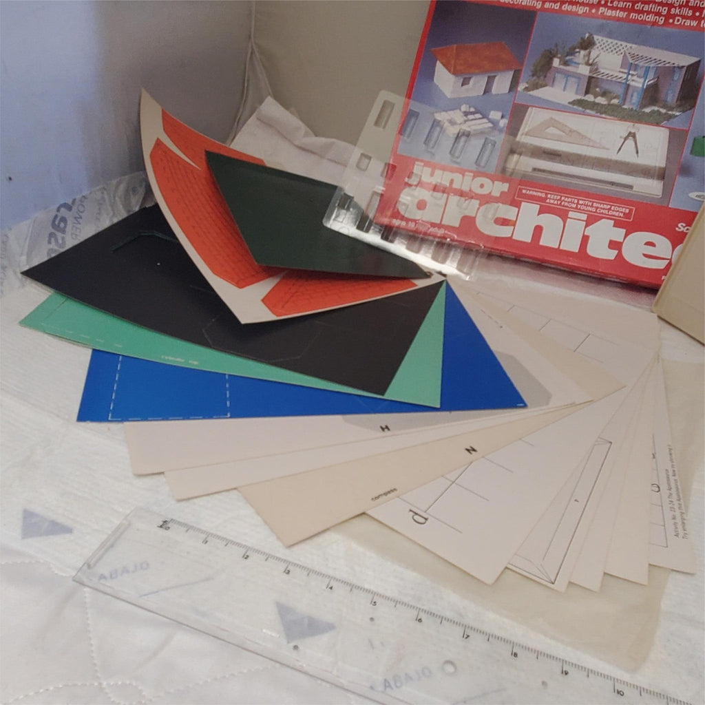 Junior Architect POWERTECH Drafting Interior Decorating Design Set