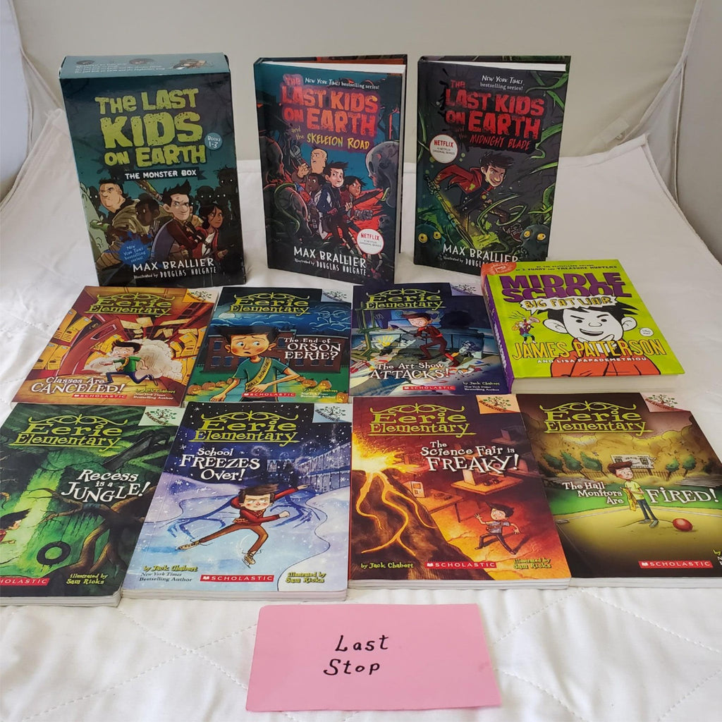 Lot of Assorted Last Kid on Earth & Eerie Elementary Series Books