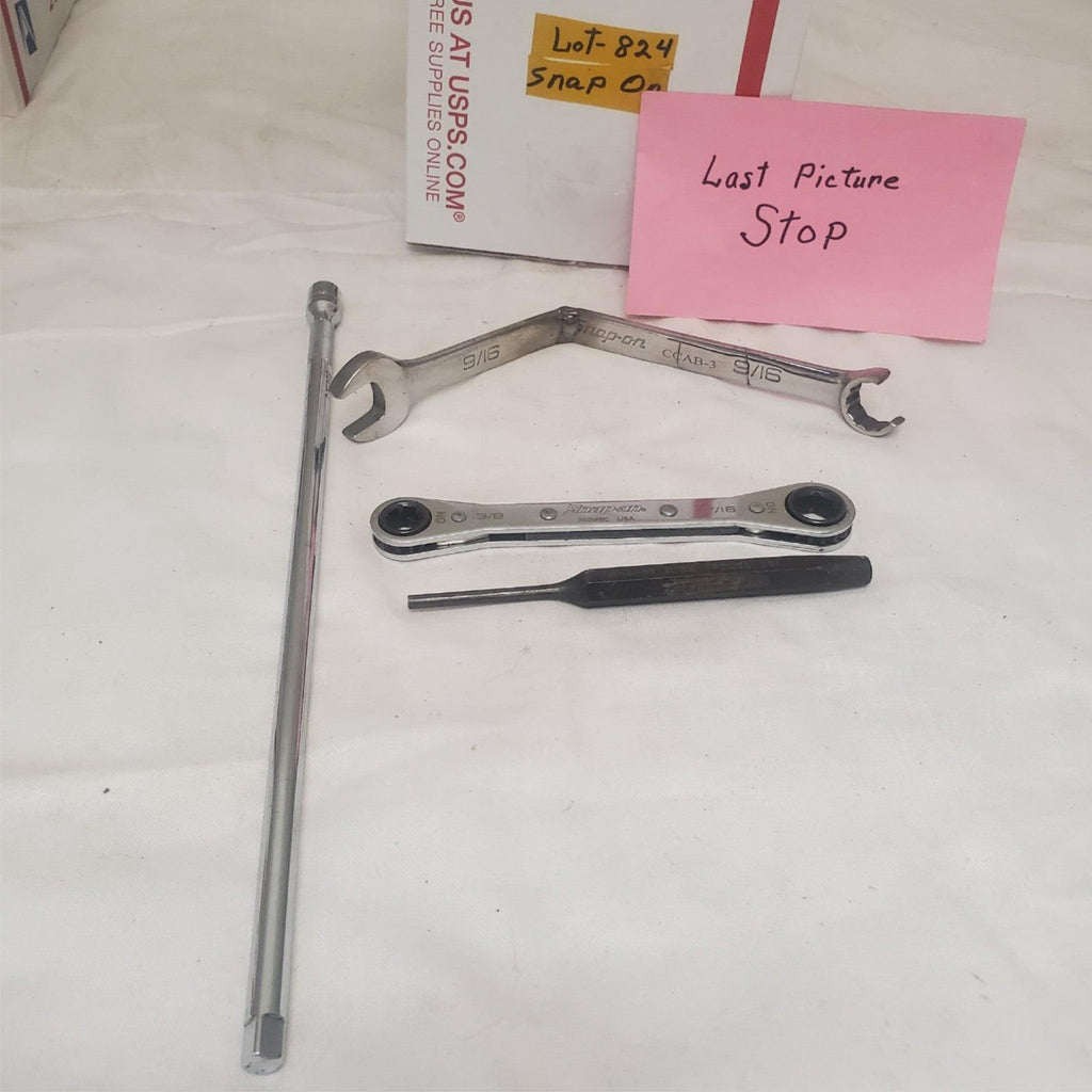 Snap on Tool Collection Ratchet Wrench Extension Punch Set LOT-824