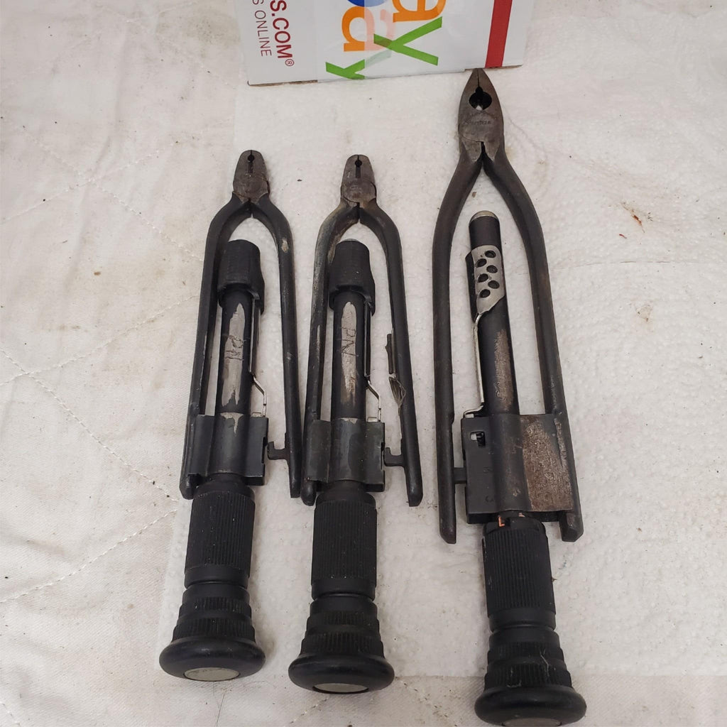 Lot of 3 Reversible Safety Wire Twister Pliers LOT-914