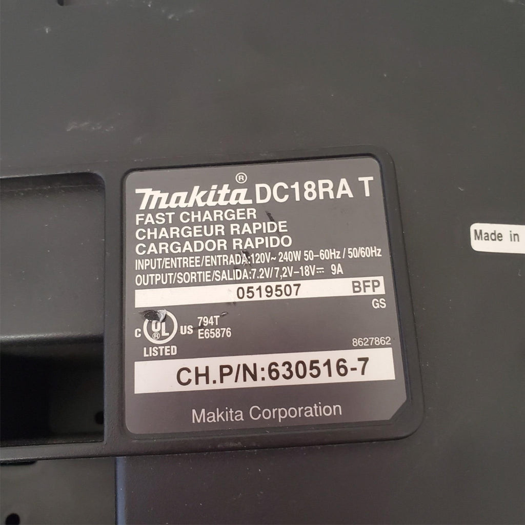 Makita DC18RA T Lithium Ion Rapid Fast Charger 240W 50-60Hz #7