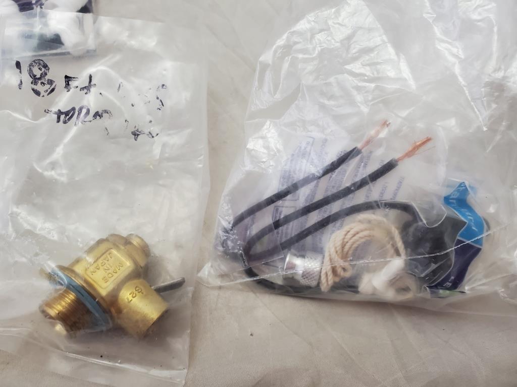 NGK Laser Iridium Spark Plug Oil Filter Black Idler Pulley ThreadLock Blue &More