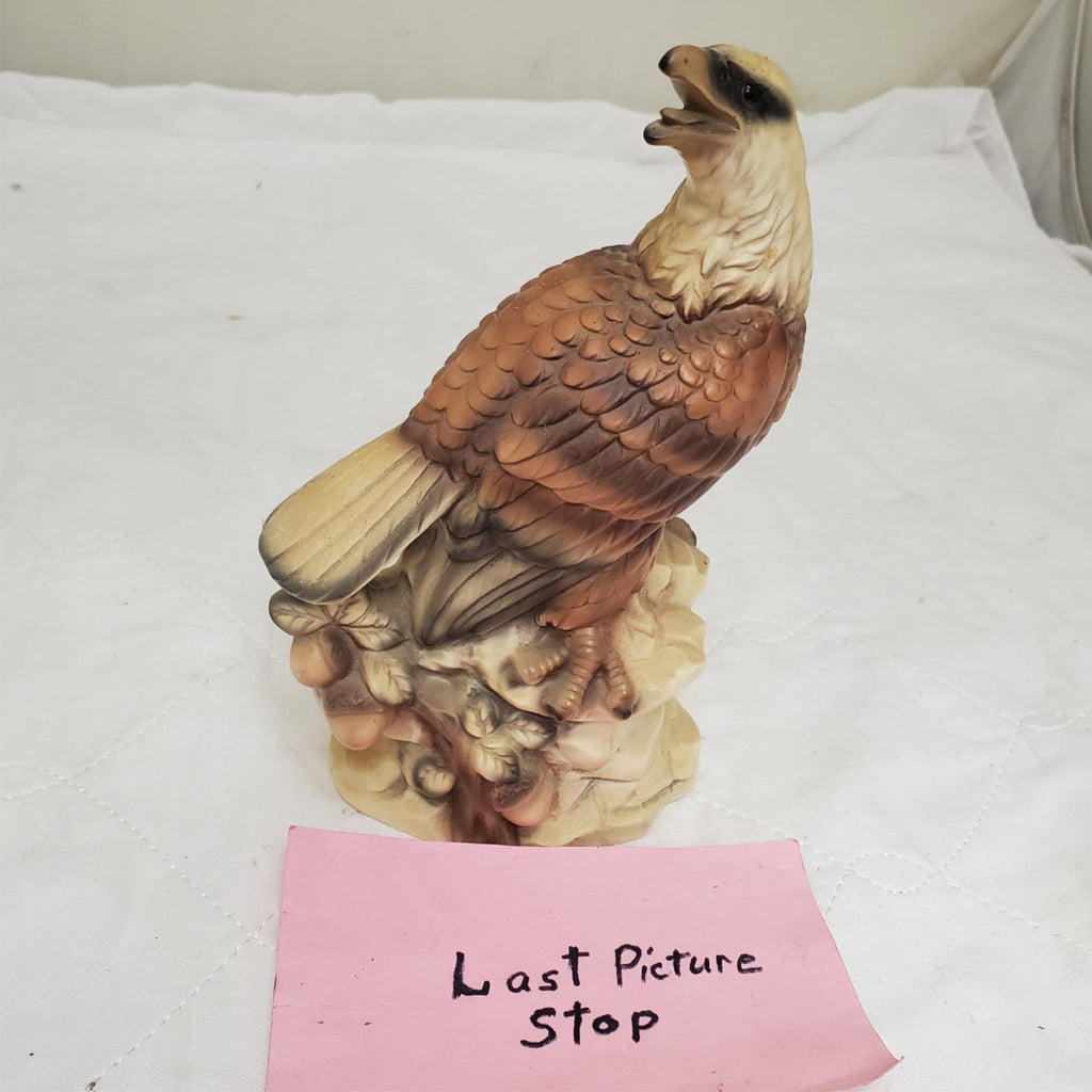 Vintage Eagle Ceramic Porcelain Figurine