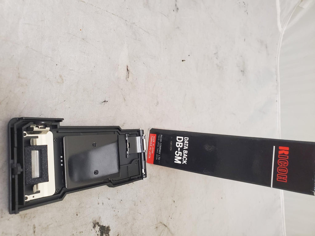 Ricoh Data Back DB-5M for Mirai Camera (NOS) AF Integrated System OWNERS MANUAL