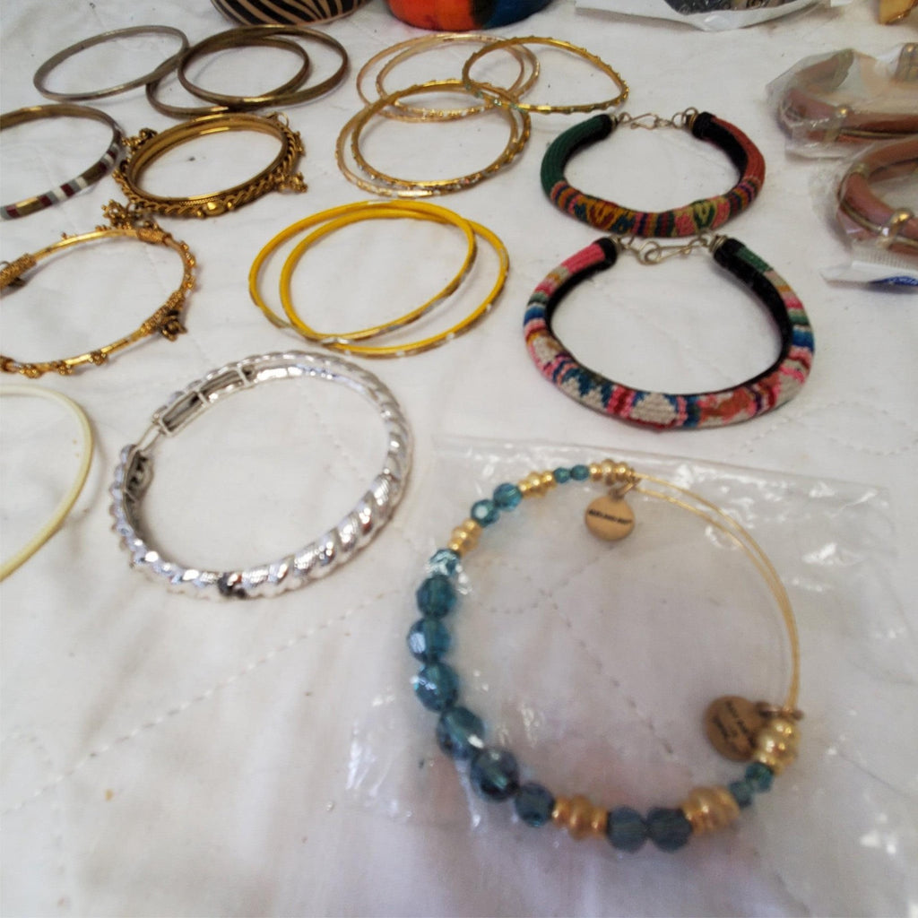 Lot of Assorted Various Bangles, Ear Rings & Bracelet LOT-8