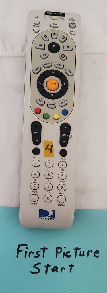 DirecTV MG32081 Universal Remote Control #4