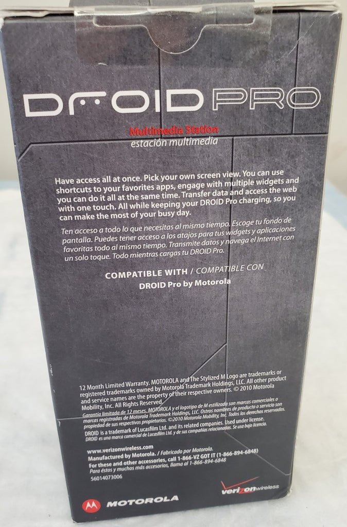 Motorola XT610 Droid Pro Multimedia Station