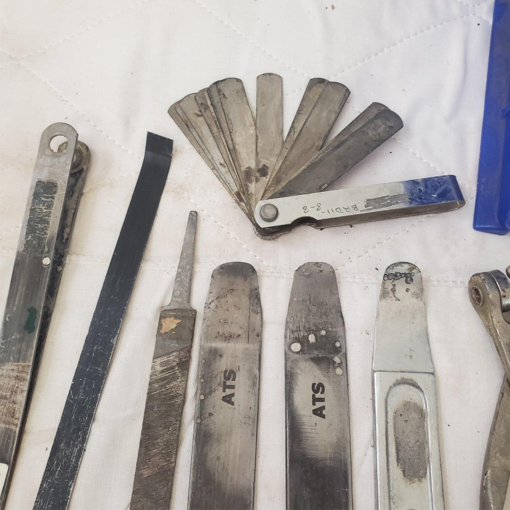 Lot of Wedgelock Pliers Measurment Tools Aviation Tool Sheet