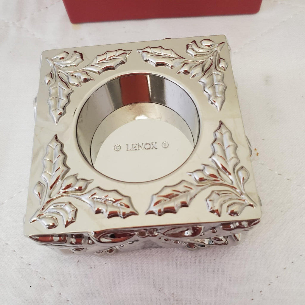 Lenox Silverplated 2.54 Gift Votive teelicht  #825254