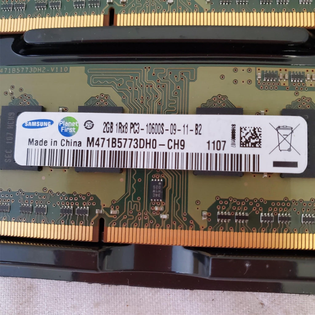 OWC Samsung DDR3 2GB Computer Memory (RAM) set PC3-10600s-09-11-B2