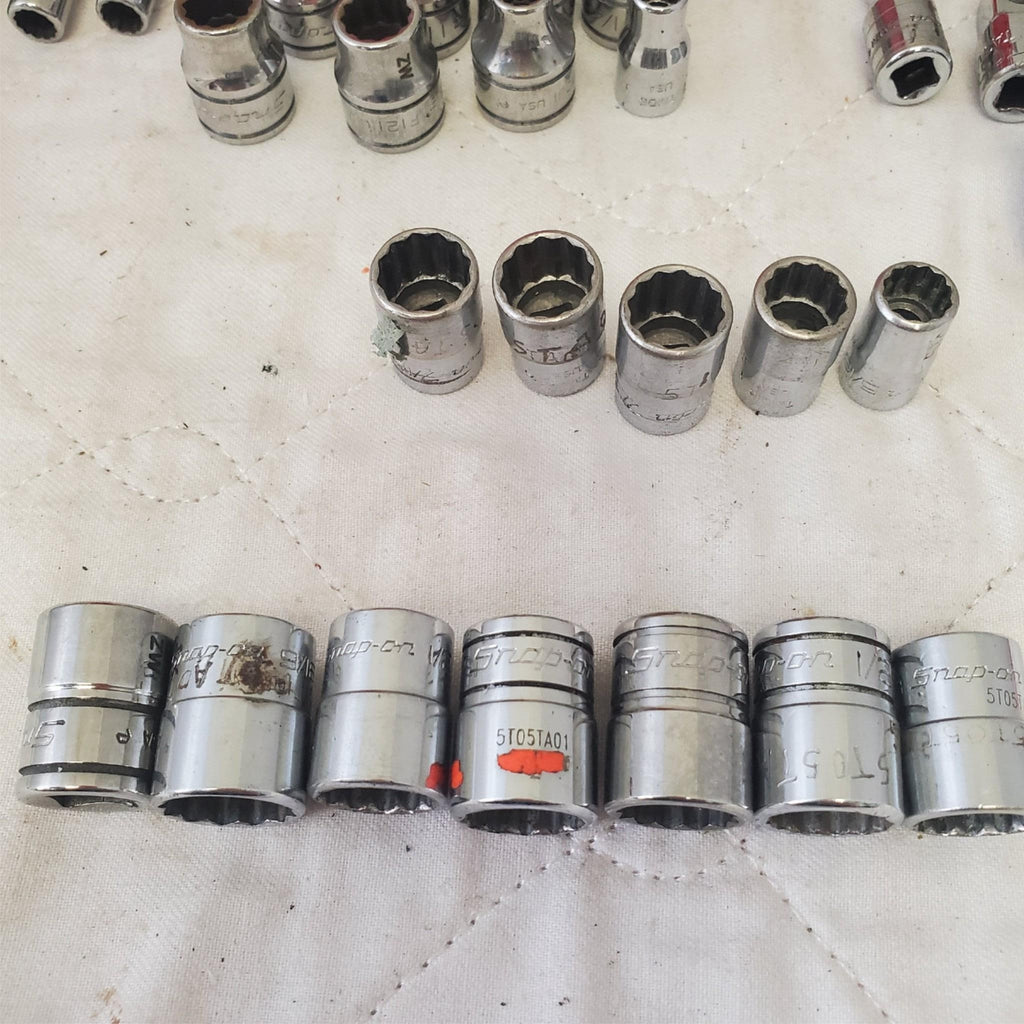 Lot of Various Snap-On Assorted Drive Point Sockets LOT 539