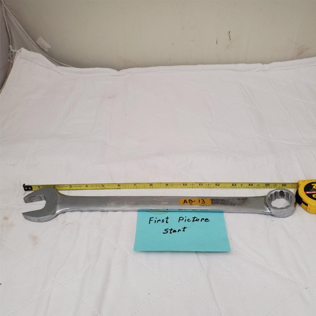 Snap-On 1-1/8" OEX36 12 Point 16.5Inch Long Combination Wrench AB-13