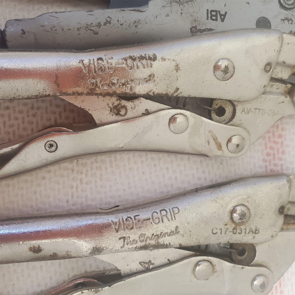 Lot of 9 Vise Grip Locking Pliers LOT-1039
