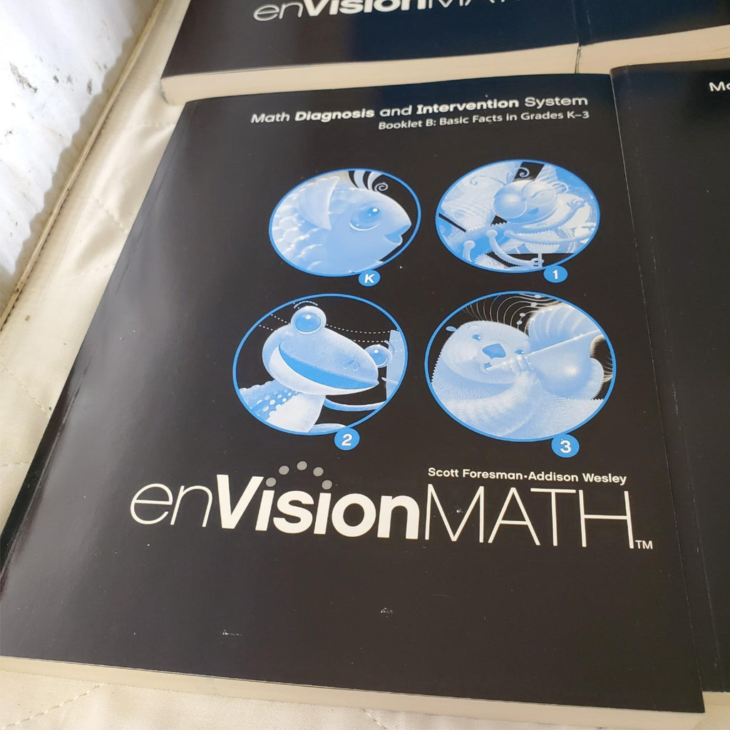 enVisionMath Common Core Math Diagnosis and Intervention System Part 1 Booklets