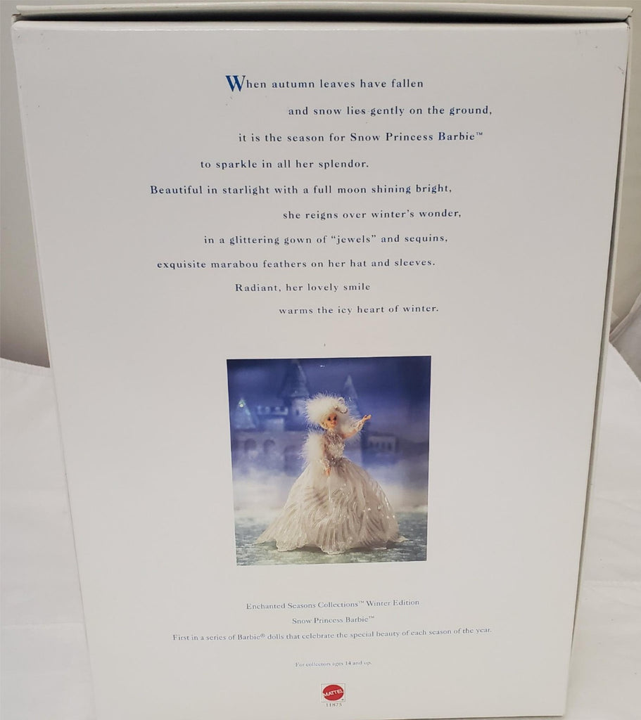 Barbie 1994 - Snow Princess Barbie- Enchanted Seasons Collection Limited Edition