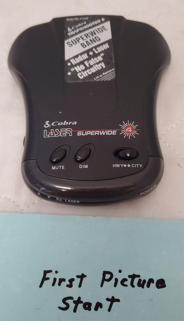 Cobra Trapshooter 4 RDL-512SW Superwide Band Radar Laser Detector