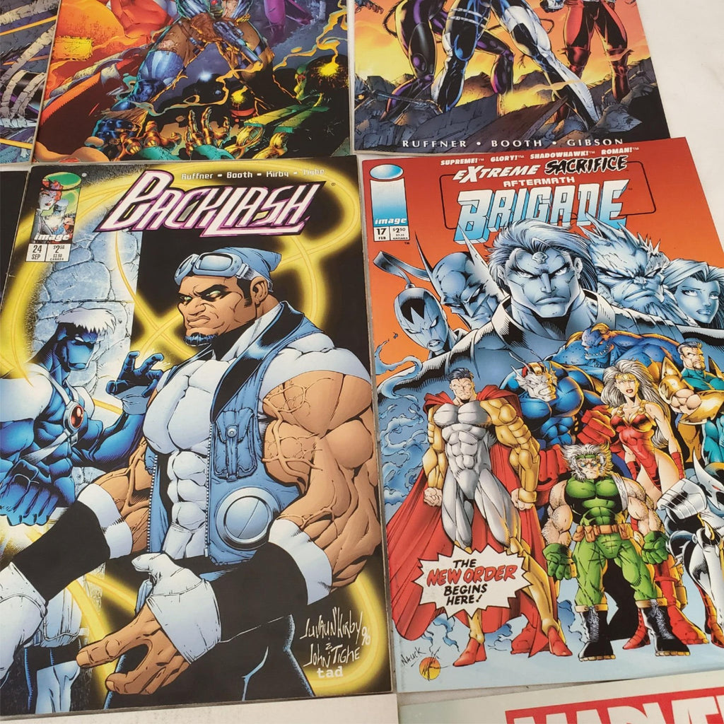 Lot of 12 Backlash Brigade Marvel Archer & Armstrong Comic Books #18