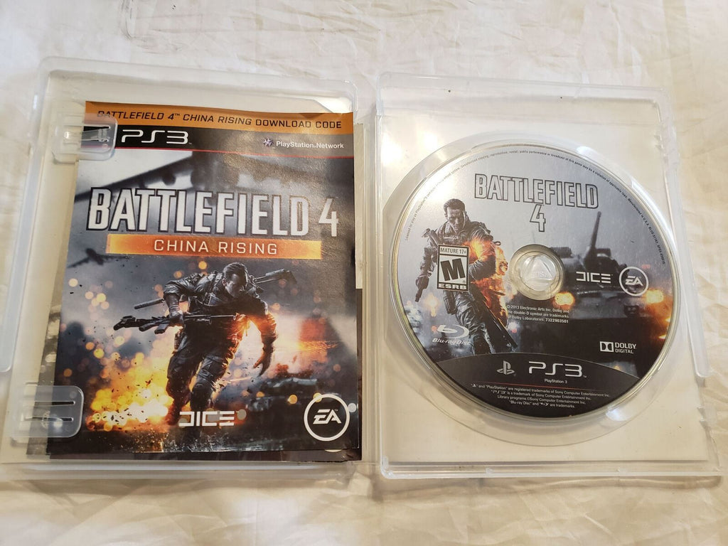 Battlefield 4 Sony Playstation 3 PS3 Video Game, Includes China Rising Pack