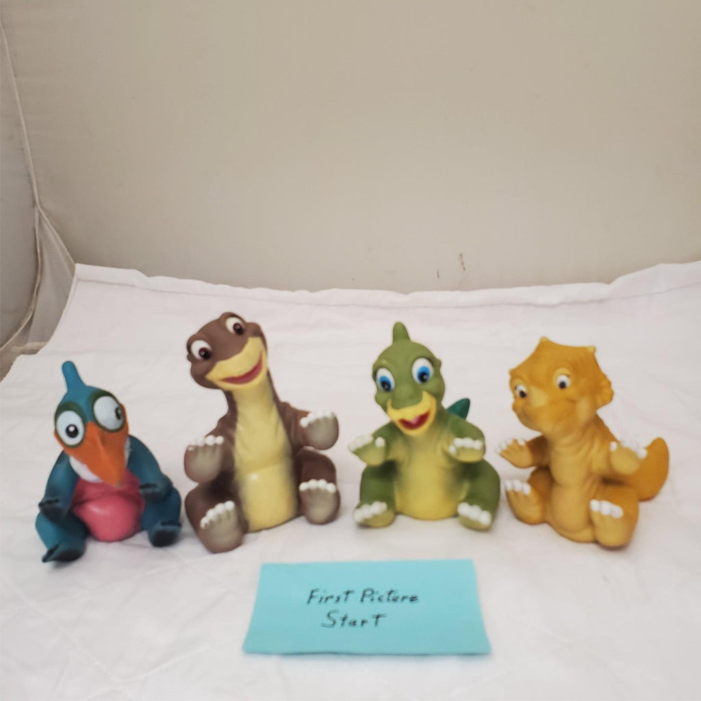Land Before Time Pizza Hut Hand Puppets Complete Set of 4