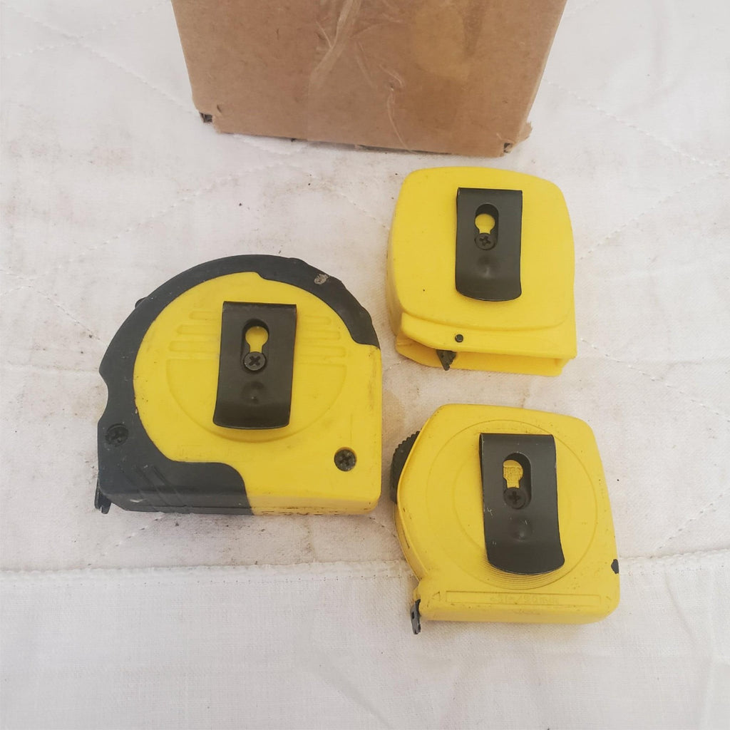 Lot of 3 Stanley Locking Measuring Tape LOT-707