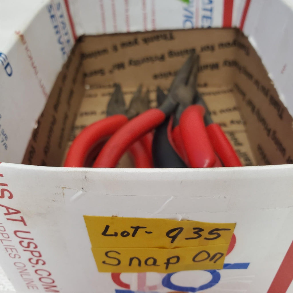 Lot of 5 Snap- On Needle Nose Pliers LOT-935