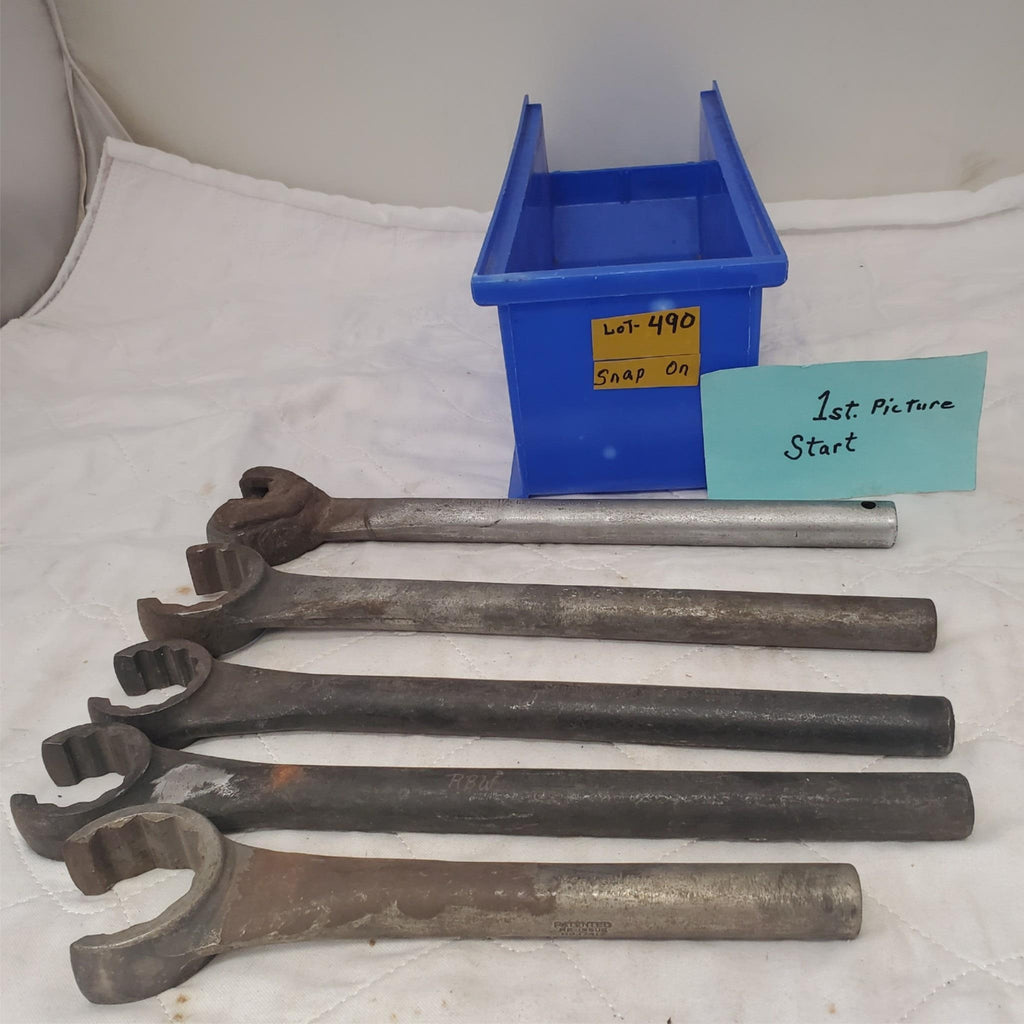 Lot of Assorted Rare Snap-on Flare Nut Wrenches LOT 548