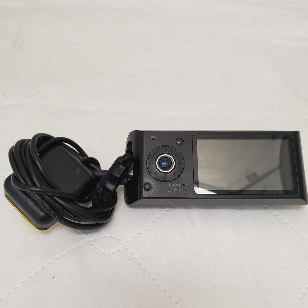 HD Dual Lens Dash Cam Car DVR Vehicle Camera Video Recorder with G-Sensor & GPS