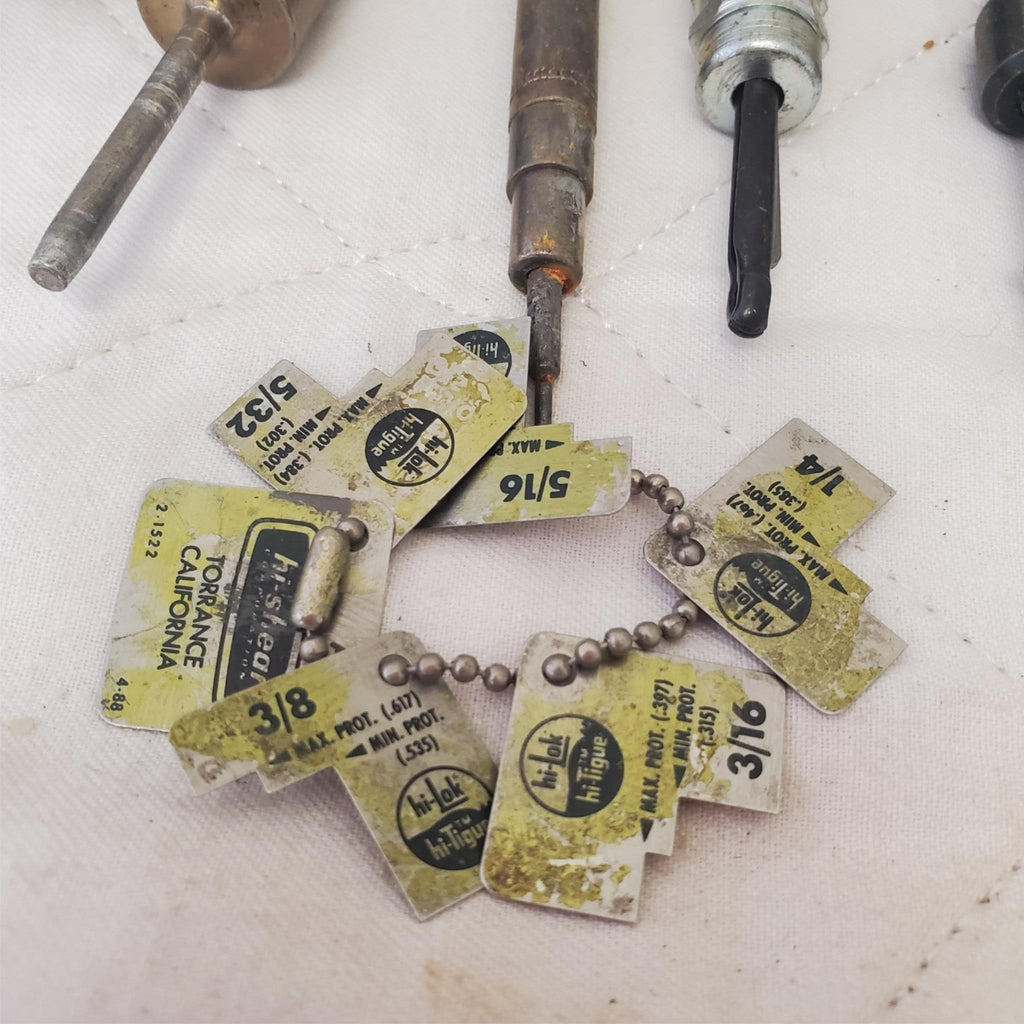 Lot of Cab Mount, Rivet Shank, Nuts Bolts, Drill Chuck Key & Other Tools LOT 352