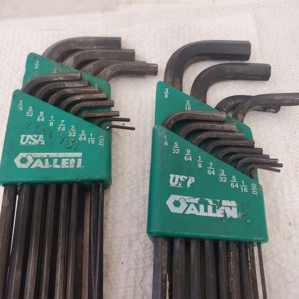 Lot of 5 Snap-on Allen T Handle Allen Hex Wrench & Hex Wrench Set LOT-415