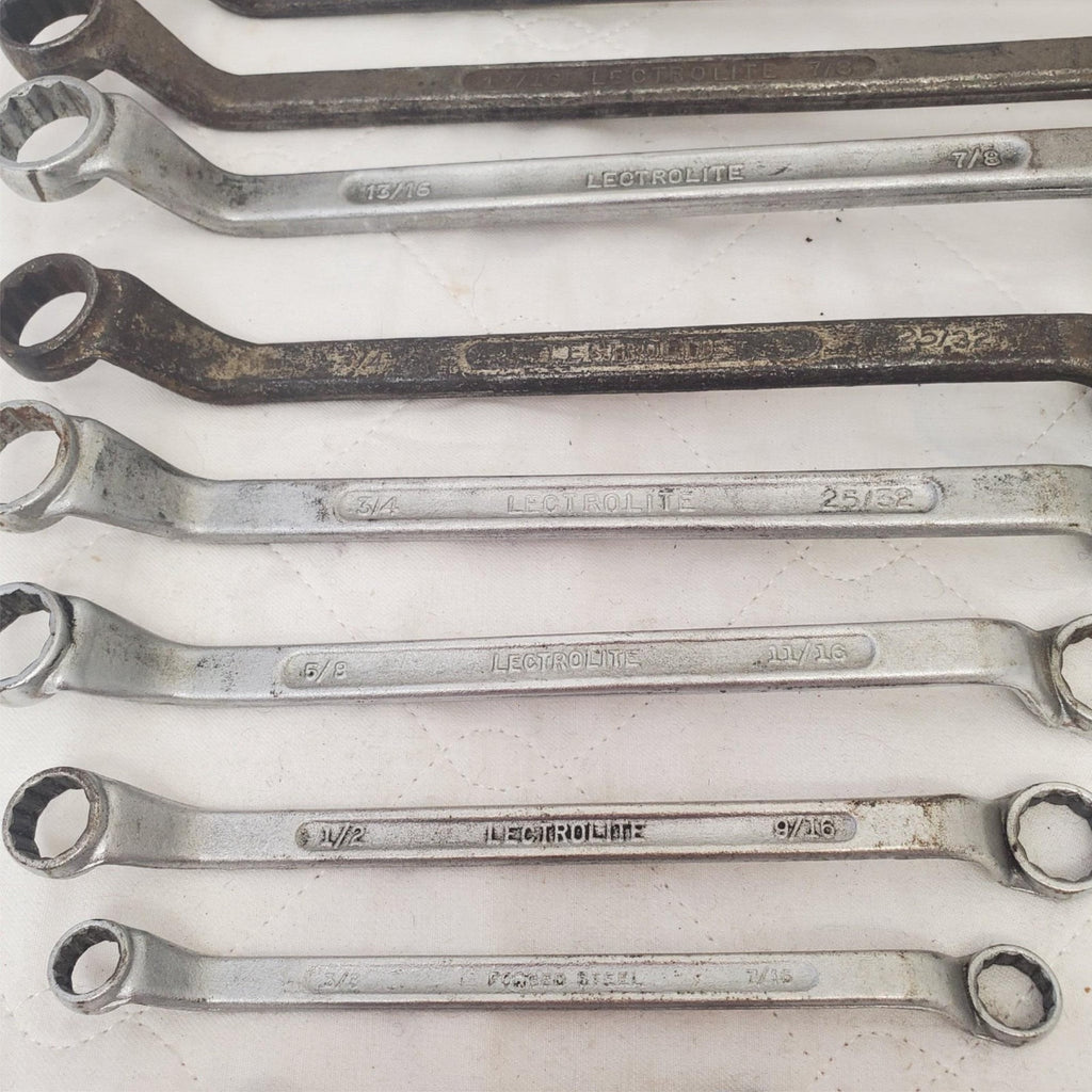 Lot of 11 Lectrolite Offset Double Box Wrenche Set