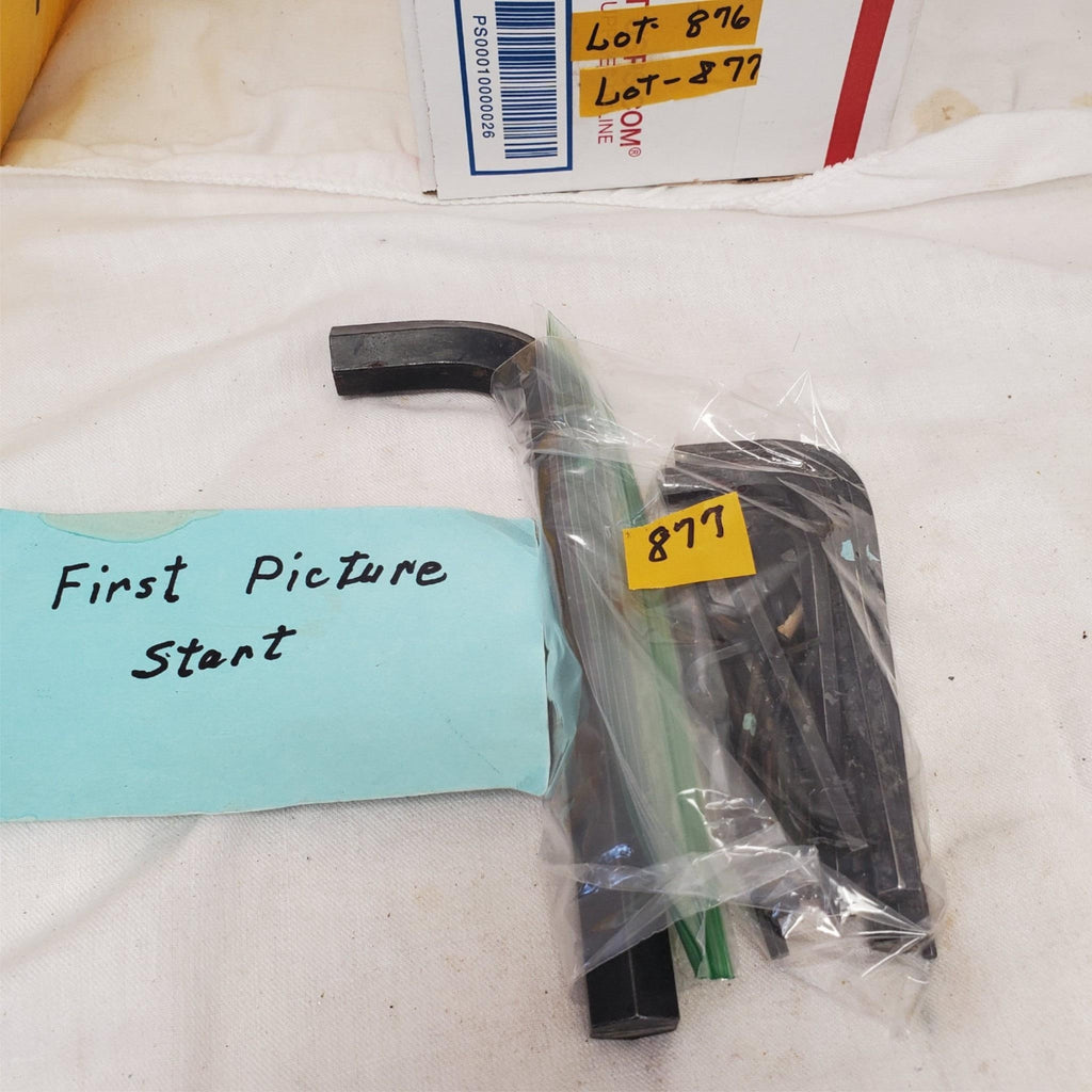 Lot of 17 Allen Arm Hex Key Set Standard Wrenches LOT-877