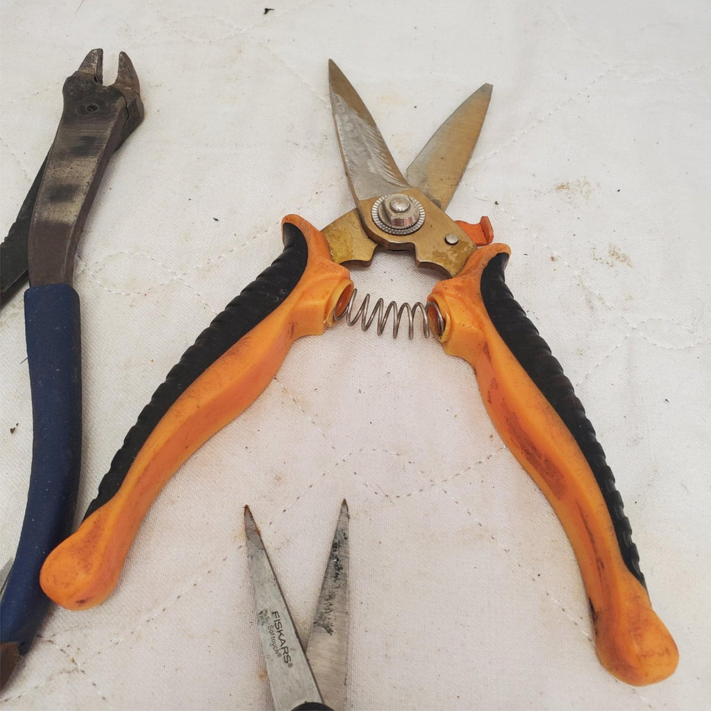 Lot of 5 Assorted Crimpers Stripping Pliers LOT-311