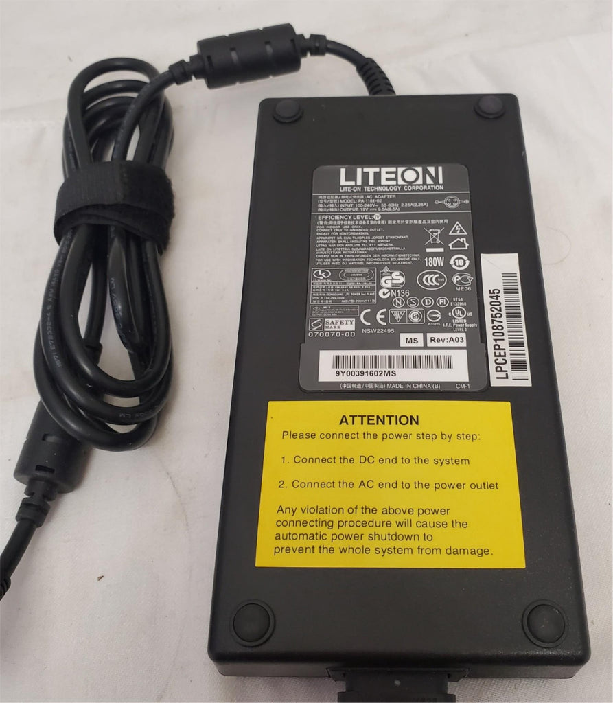 Lite-On PA-1181-02 AC Adapter Power Supply Charger
