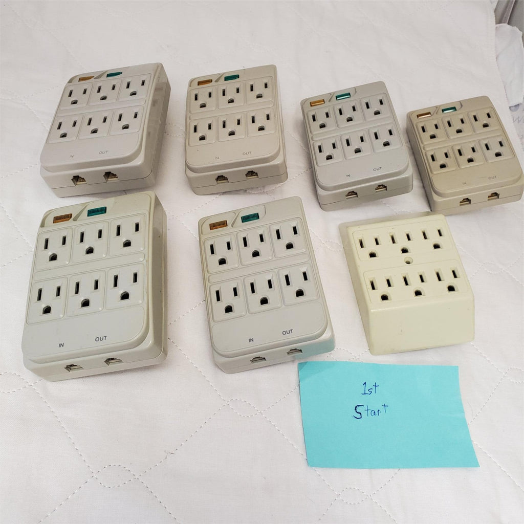 Lot of 7 E103638 CA-507 FEM T-81AB Current Tap With Surge Suppressor