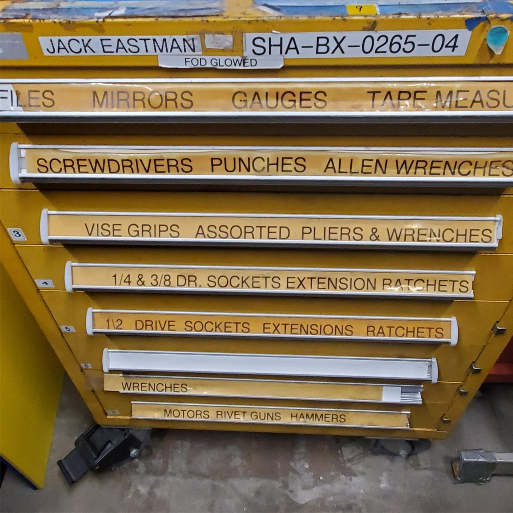 8 Drawer Single Bank Tool Box Cabinet (9)