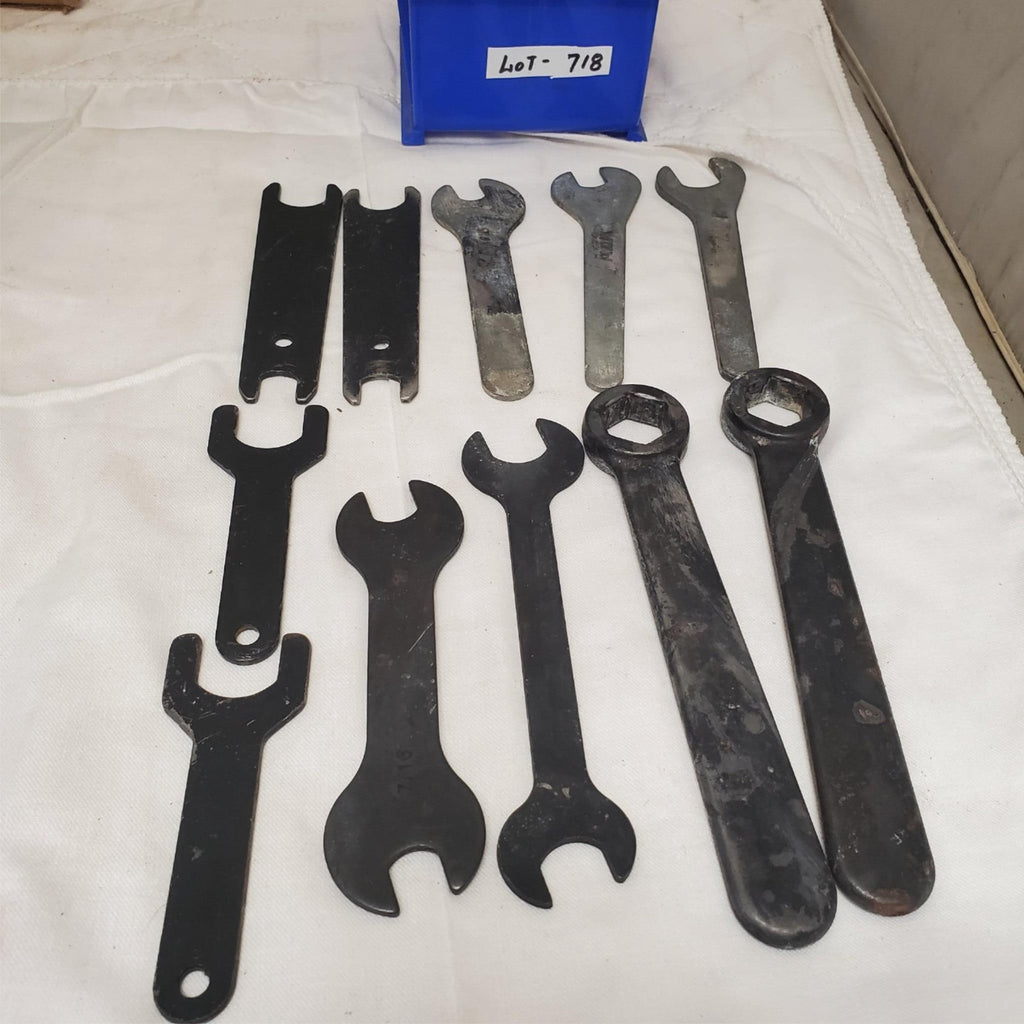 Mixed Lot of 11 Peanut Butter Die Grinder & Open Ended Wrench LOT-718