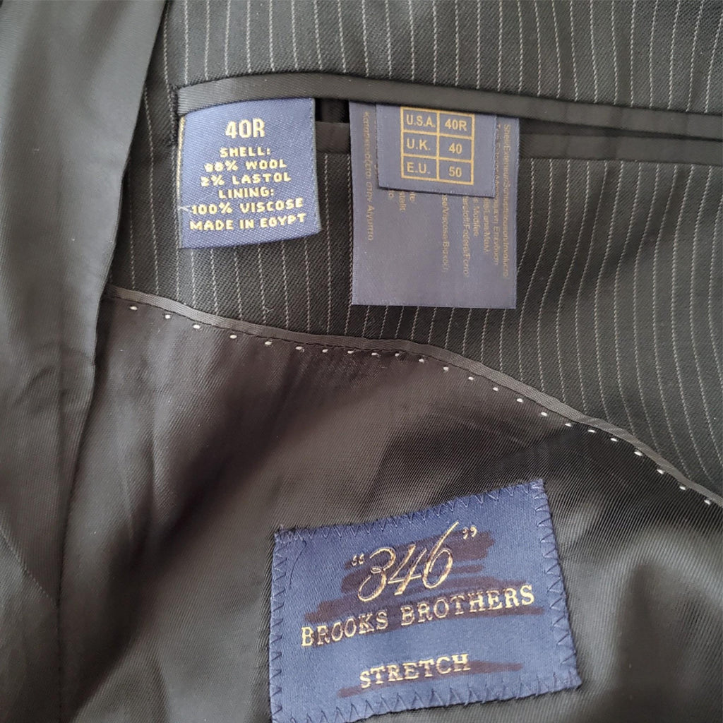 Brooks Brothers 346 Madison Fit Blazer Set Size W34L31