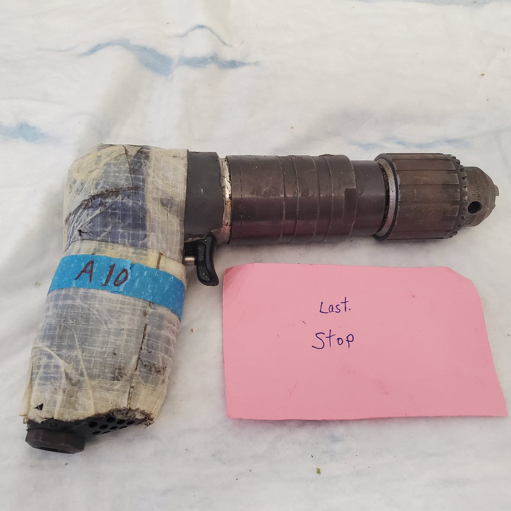Ingersoll-Rand 7AQ Pneumatic Pistol Grip Air Drill 600 RPM Air Tool A-10
