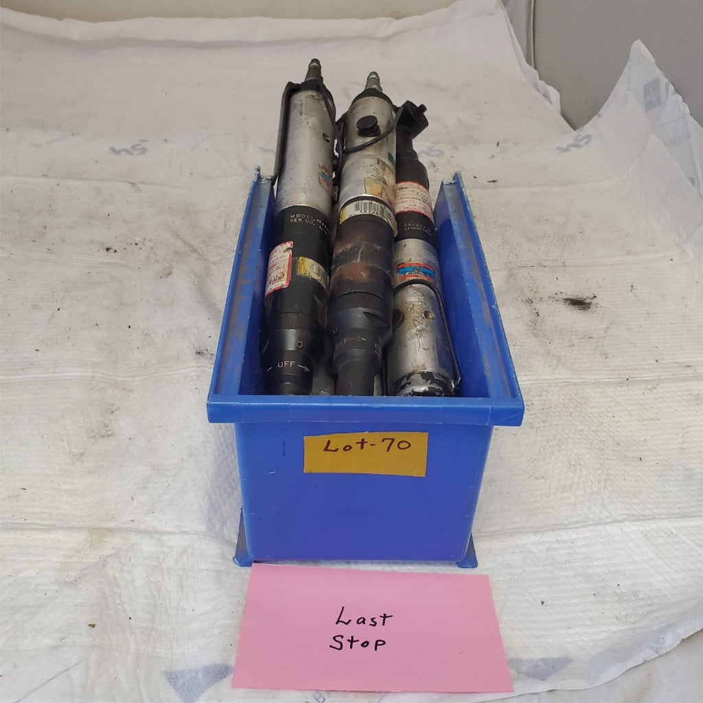 Lot of 5 Reversible Air Ratchet Pneumatic Aircraft Nutrunner  #70