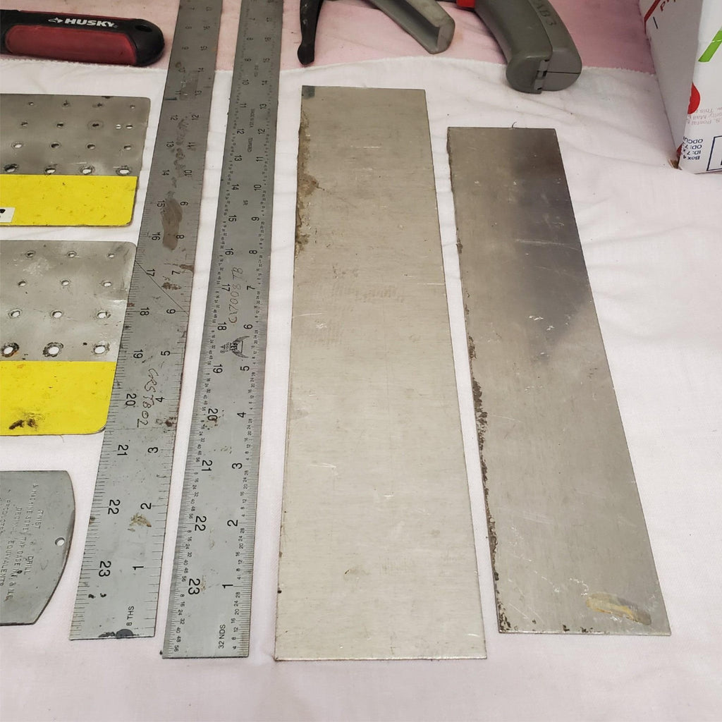 Lot of Misc. Tools Rulers 3M Epoxy Applicator Gun DMA 50