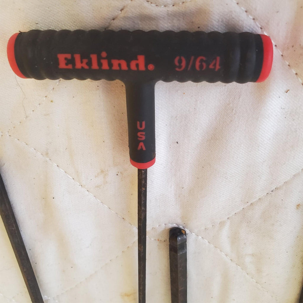 Eklind Tool Power T-Handle Hex T-Key Allen Wrenches Lot 551