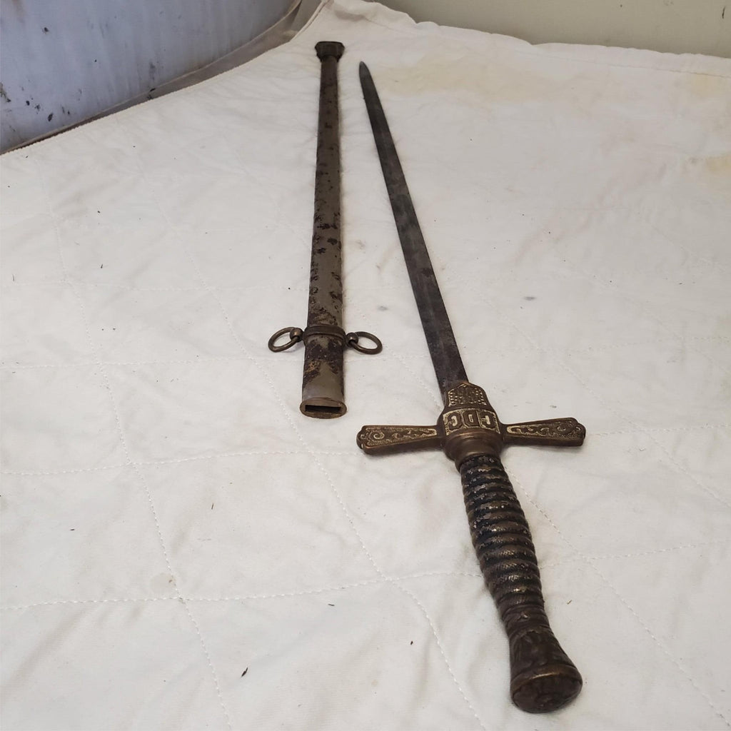 Knights of Pythias Ceremonial Fraternal CDC Sword
