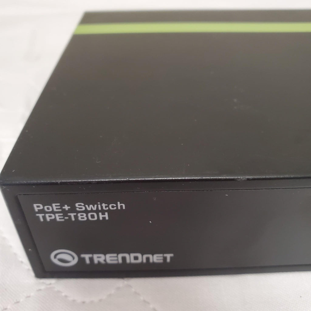 Trendnet TPE-T80H 8-Port 10/100Mbps Greennet PoE+ Switch