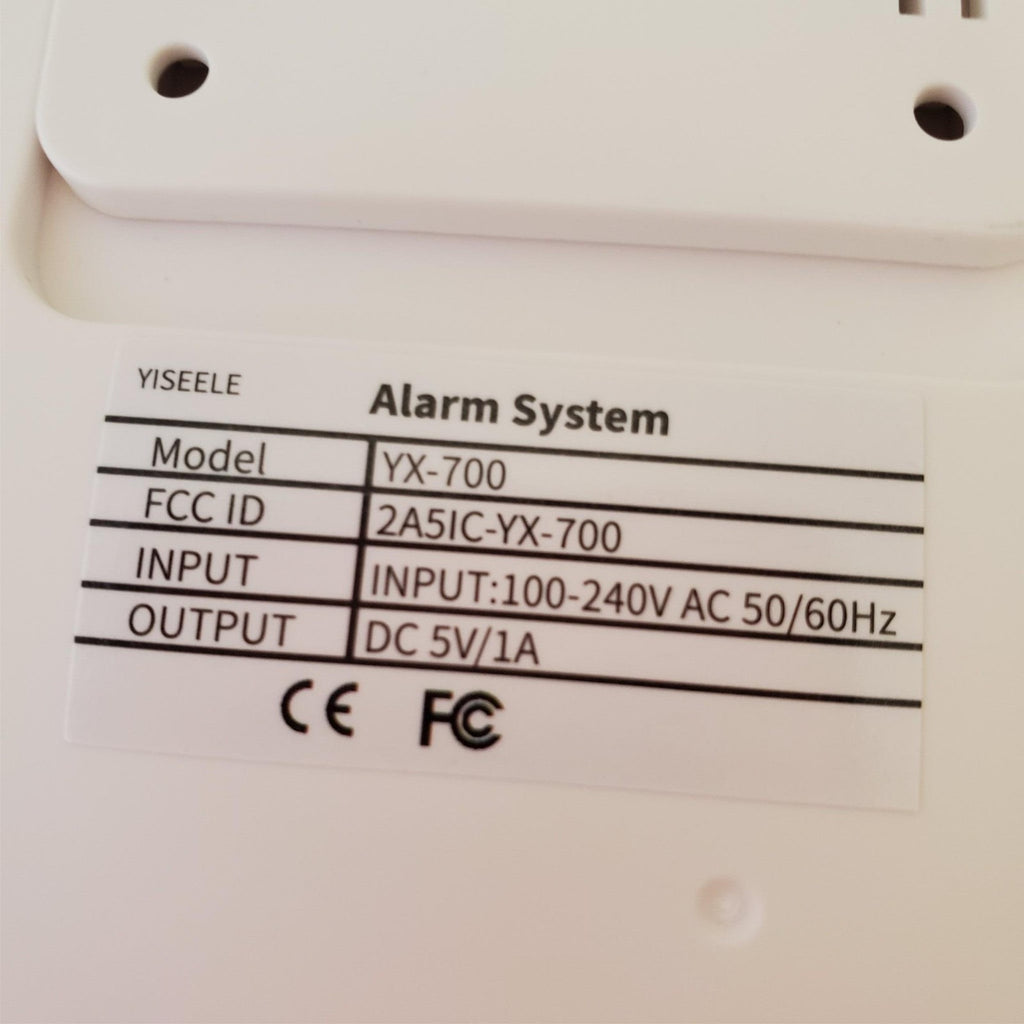 Yiseele Smart Alarm System Model YX-700