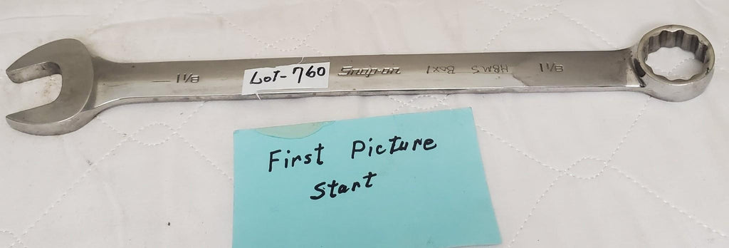 Snap-On OEX36B 1-18 Combination Wrench LOT-760