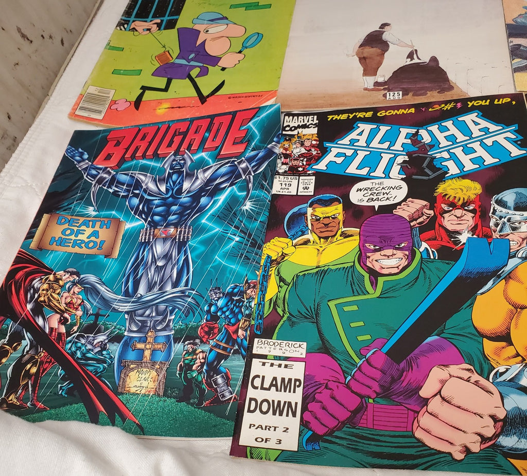 Lot of 12 Cherry Blossom Brigade Marvel The Inspector & Other Comic Books #15