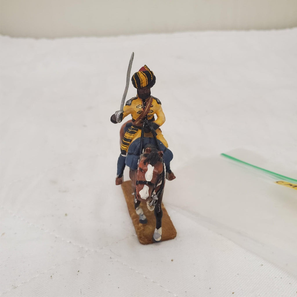 Metal Toy Soldier Skinner's Horse British Officer w/ Sword CM-31