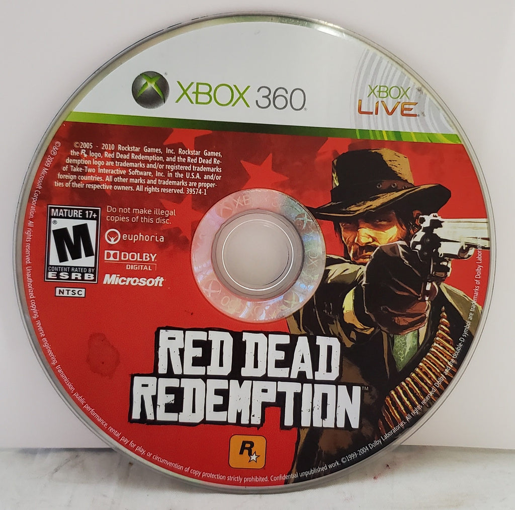 Red Dead Redemption Tested Working Microsoft Xbox 360 Game Disc Only