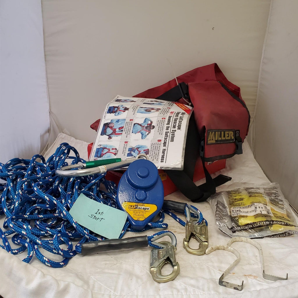 Lot of Automatic Dent Device, Rescue Backpack & Cross Arm Strap LOT 394